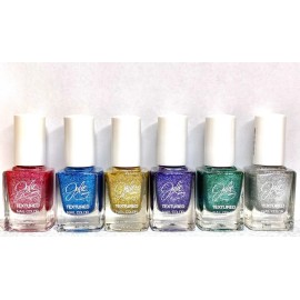 Julie G Textured Nail Color Polish - Holiday Colors - Sleigh Ride