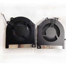 Fleshy Leaf Replacement CPU+GPU Cooling Fan for Dell G15 5530 2023th DC12V EG75071S1-C280-S9A EG75071S1-C290-S9A