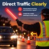 LED Traffic Wand, 21.26 Inch Handheld Lighted Traffic Control Baton,