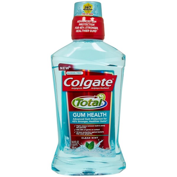 Colgate Gum Health Mouthwash - 16.9 Oz - Clean Mint