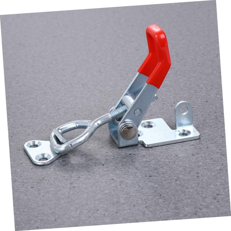 SEWACC 4PCS Adjustable Toggle Clamp Heavy Duty Iron Latch for