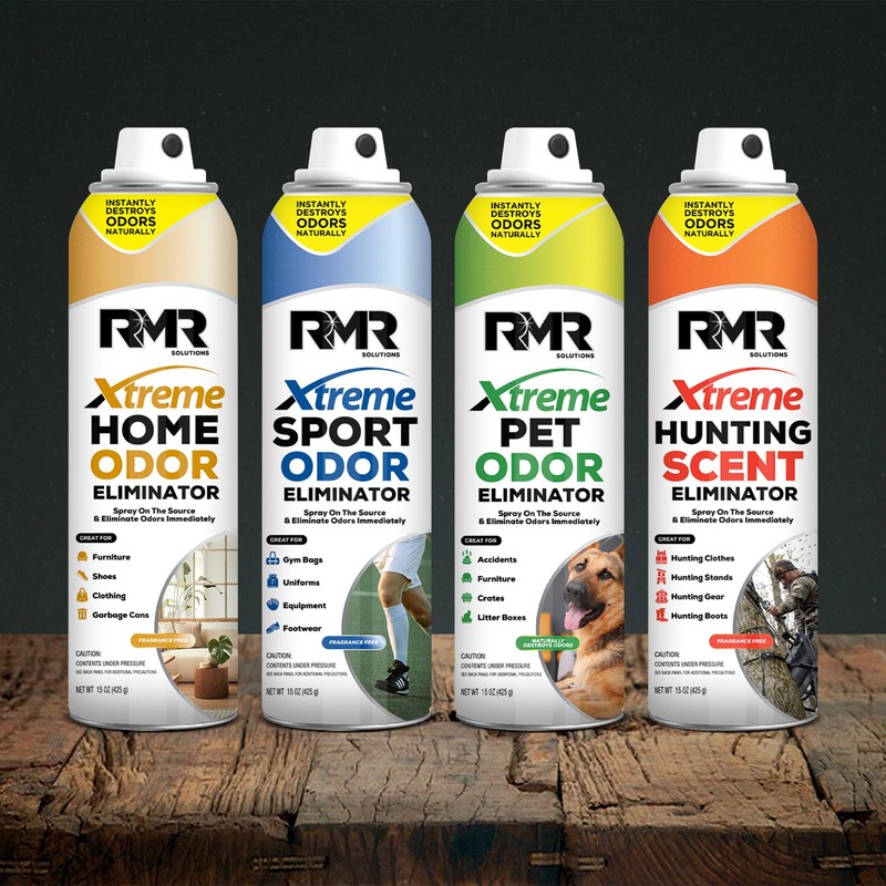 RMR Xtreme Pet Odor Eliminator Spray - Neutralize Strong Urine,
