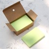 100pcs/1 SET 9.4×5.6cm/3.7×2.2 INCHKraft paper card color blank business card