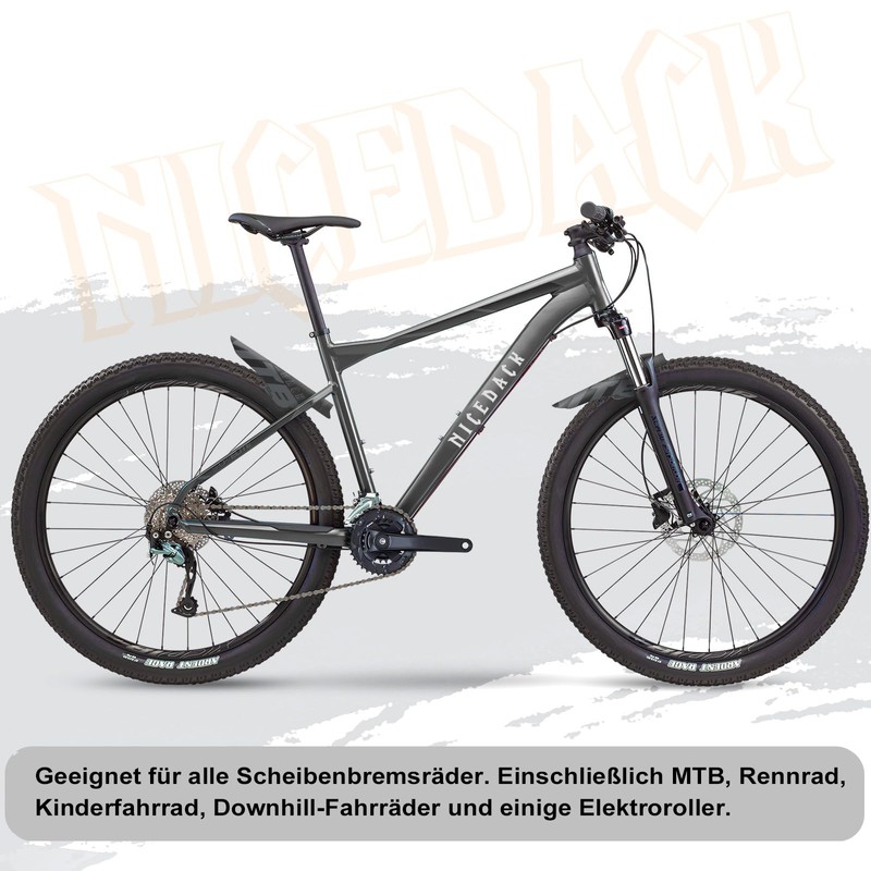 NICEDACK Mudguard Mountain Bike, Pack of 2 Mudguard Fit 20