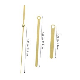 jojofuny Classic Wall Clock Movement Mute DIY Clock Mechanism Replacement Kit Hands for Craft Projects