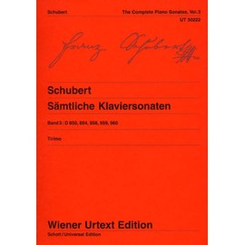 SAMTLICHE KLAVIERSONATEN BAND 3 PIANO