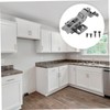COHEALI 4pcs Silent Hydraulic Soft Close Cabinet Hinges for Aluminum