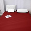 NAFAY LIVING Fitted sheet-Plain Dyed Ultra Soft Microfiber Bedding Sheet