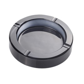 Sizikato 4-Inch Colored Crystal Glass Ashtray