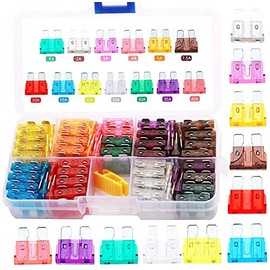 RUNCCI-YUN 90 pieces car fuse set, car fuse blade fuse 19 mm, small car fuses, car socket fuse, set decisive car fuses 1A 2A 3A 4A 5A 7.5A 10A 15A 20A 25A 30A 35A 40A