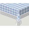 Exceed Series San Marino Plaid Tablecloth 130x170cm Blue