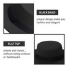 Classic Fedora Hat Flat Top Hat Felt Pork Pie Hat