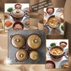 BALWOO Korean Pot [Buncheong] MUD GLAZE Earthenware Ttukbaegi, Natural Ceramic