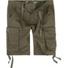 Black Premium by EMP Mens Olive Green Shorts with Belt