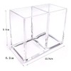 eKsdf Acrylic Pen Holder Brush Holder Makeup Box Makeup Holder