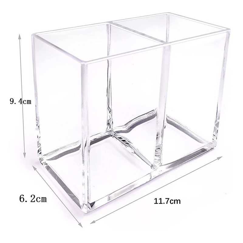 eKsdf Acrylic Pen Holder Brush Holder Makeup Box Makeup Holder