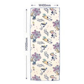 Marimo Craft SPT-517 Quick Dry Towel, Big Face Towel, Loves NATURE SNOOPY W15.7 x H39.4 inches (400 x 1000 mm)