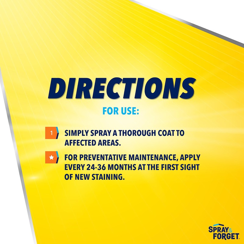 Spray & Forget Ready-to-Use House & Deck Outdoor Cleaner -