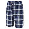 MoFiz Men's Plaid Pajama Shorts Soft Sleep Shorts Stretchy Lounge