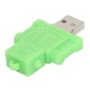 Cartoon U Disk Green Robot Appearance High Speed Bulk Storage