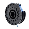 Greenworks 0.065" 3-Pack Dual Line Replacement String Trimmer Line Spool,Black/Blue