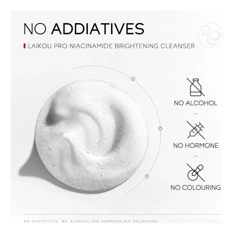 Limpiador Facial Laikou Niacinamida 30g Normal Día/noche