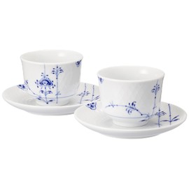 Royal Copenhagen 1017410 Blue Palmette Tea Set, Wedding Gift, Pair