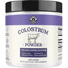 Left Coast Colostrum Powder USA Sourced Bovine Colostrum For Humans, Immune Support 4.23 oz