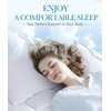 BDEUS Waterproof Dual Layer 4 Inch Memory Foam Mattress Topper