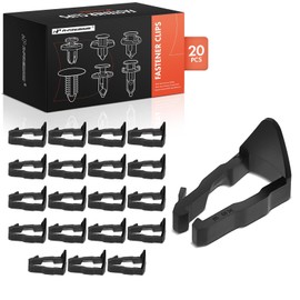 A-Premium 20PCS Nylon Fuel Line Retainer Clips Compatible with Ford F-150, Explorer, Mustang, Taurus, Expedition, E-150 Econoline, Ranger, Bronco Sport & Lincoln Continental, Town Car & Mercury Capri