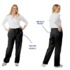 SPECTRUM UNIFORMS Unisex Scrub Pant Cargo Pant | Elastic and