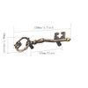 Sopepoyie Metal Key Shaped Pull 4.7inchUsed for Cabinet Drawer Door