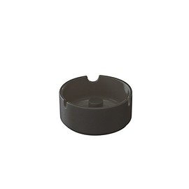 WACA 9804 Plastic Ashtray Fireproof Colour: Black