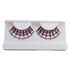EULENSPIEGEL Wimpern Spider schwarz/pink