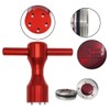 2Pcs Golf Custom red Weights + Red Wrench For Titleist
