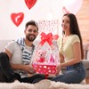 Ragnhild 12 Sets Valentines Day Gift Basket Empty with Heart