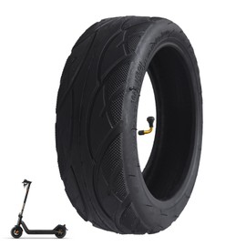 10x2.50-6.5 Vacuum Tire, 10 Inch Replacement Tire, With tire Air Valve, for INMOTION L9/S1 Electric Scooter [Tubeless Tires] [Non-Slip] [Shockproof] (1 Pack)