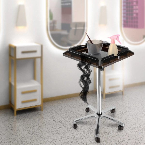 Unbranded Salon Hair Extension Tool Tray Rolling Cart, Hairdressing Storage