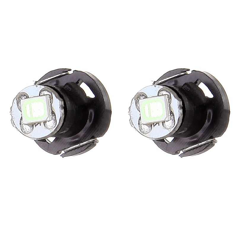 cciyu 4 Pack Ice Blue T4/T4.2 Neo Wedge 2835SMD LED