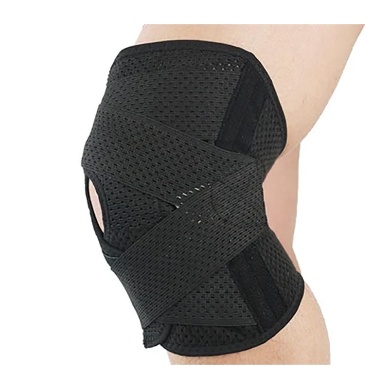 KY-BUSTER.COM🄬 膝サポーター 大きいサイズ 5L 4XL 薄手 夏用 ブラック ホワイト リーズナブル