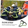 Zerodeko 2Pcs Fire Gloves Fixing Straps and Straps for Firefighters