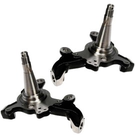 Detroit Axle - RWD 2pc Front Steering Knuckles for Toyota 1995-2004 Tacoma [4-Wheel ABS] Steering Knuckles Assembly 1996 1997 1998 1999 2000 2001 2002 2003 Replacement