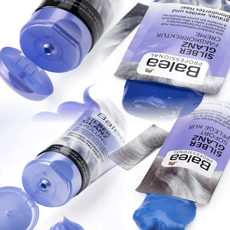 Balea Professional Silver Shine Set Shampoo 250 ml Conditioner 200