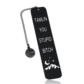 Acotar Bookmarks, Funny Bookmark Gifts for Reading Women Christmas Stocking Stuffers for Women Reading Accessories for Bookworms Book Lover Gifts for Friends Female Male Tamlin You Stupid Bookmarks