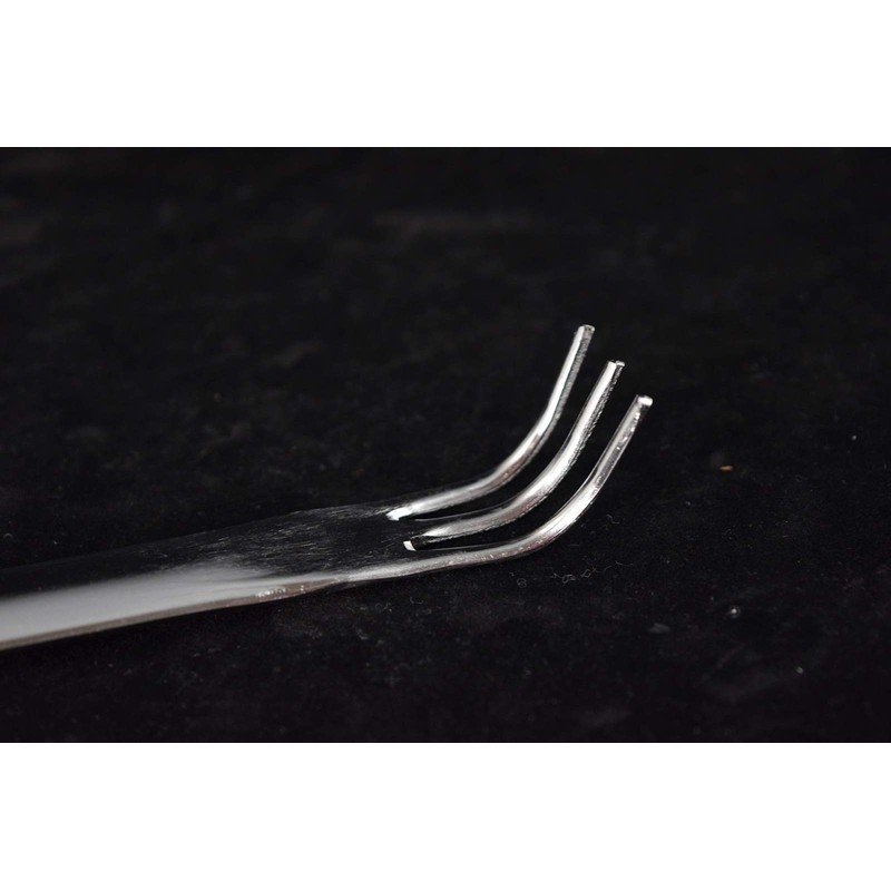 Japanese Stainless Bonsai Root Rake with Spatula + 9" Repotting