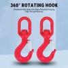 Uadme Heavy Duty Lifting Hook, 2Ton Alloy Steel Engine Crane