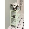 Anthology Spa Asta 3-Tier Free Standing Rectangular Bathroom Storage Shelf