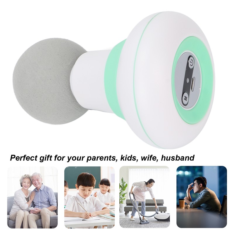 Electric Mini Massager 6 Gears Muscle Relaxation Pain Relieve Cordless