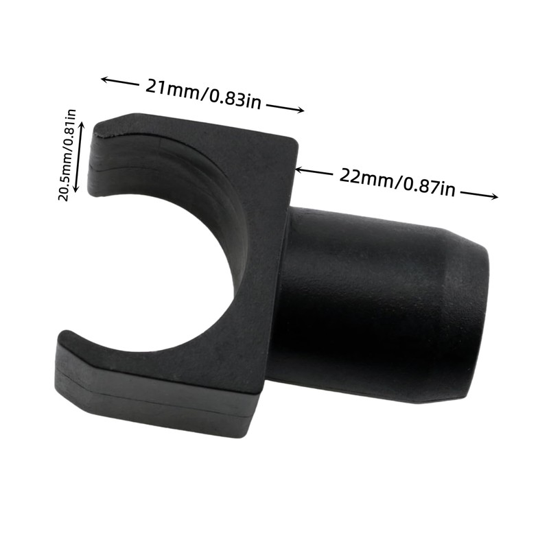 4PCS Wheelchair Rail Replacement Part Plastic Long Slider Seat Accessories