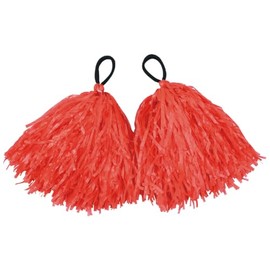 Artec 14838 Artec Hand Free Pom Pom Pom, Red, Dance, Sports Festival, Costume, Cheer